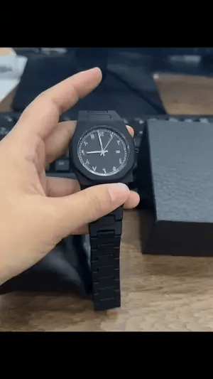 Stainless Steel Arabic Watc