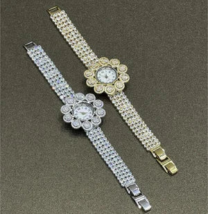 Floral Bloom Diamond Watch