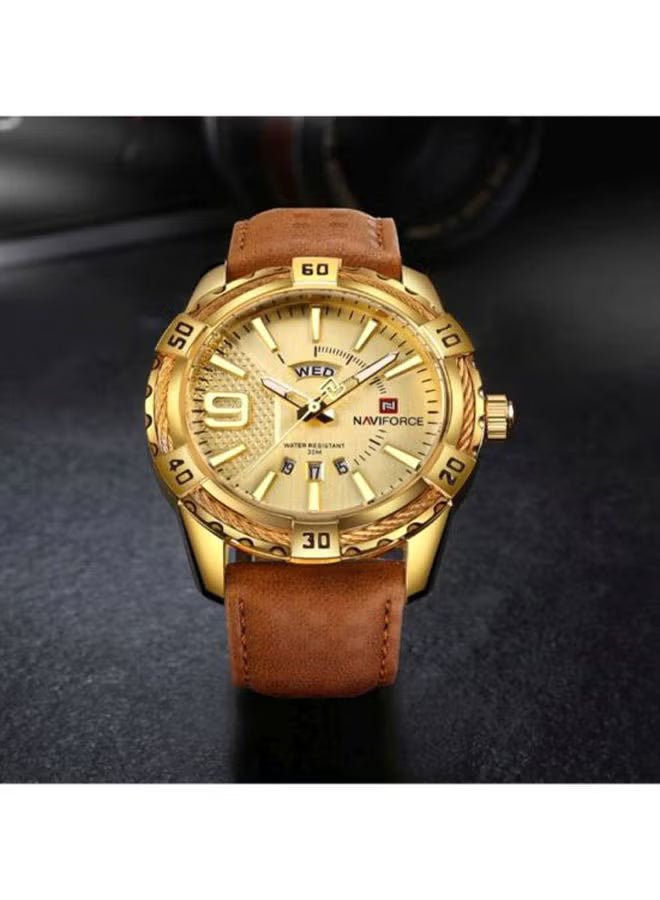 Water Resistant Analog Watch 1J2785BR-1