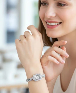 Imperial Square Halo Watch