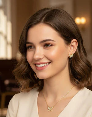 Elegant Butterfly Sparkle Set