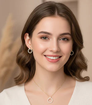 Crystal Halo Circle Set