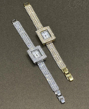 Majestic Square Ice Watch